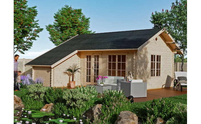 chalet de jardin pour travailler